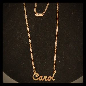 ✨VINTAGE GOLD CAROL NECKLACE✨